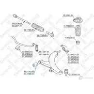Сайлентблок STELLOX 4057276413894 87-17009-SX IT 3OM6 3629701 - Изображение 2