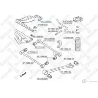 Сайлентблок STELLOX 4057276414037 87-17024-SX S UX1E 1008378648 - Изображение 2