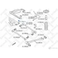 Сайлентблок STELLOX GY9S2 HA 87-17046-SX 1268456189 4057276414235 - Изображение 2