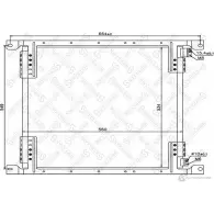 Радиатор кондиционера STELLOX 87-28006-SX HYU SKB9 4057276423077 Volkswagen Touareg