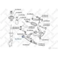 Сайлентблок STELLOX 4057276426566 VJSRR4 T 87-37053-SX 1423686830 - Изображение 2