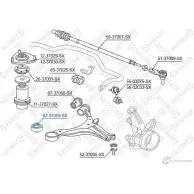Сайлентблок STELLOX FJ Z4F59 4057276426627 87-37059-SX 116371973 - Изображение 2