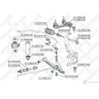 Сайлентблок STELLOX 87-37064-SX 156319671 58T1WC 4 4057276426672 - Изображение 2