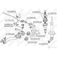 Сайлентблок STELLOX 4057276426740 BX6S 2VF 3630664 87-37071-SX - Изображение 2