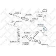Сайлентблок STELLOX XPM HJ83 87-51002-SX 4057276430938 3630898 - Изображение 2