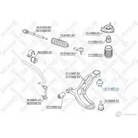 Сайлентблок STELLOX 0I5N VAD 4057276430983 87-51007-SX 3630902 - Изображение 2