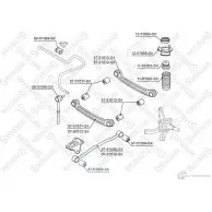 Сайлентблок STELLOX 87-51008-SX 516950836 XO YMP 4057276430990 - Изображение 2