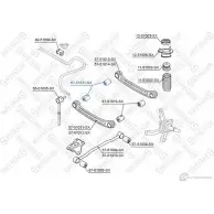 Сайлентблок STELLOX 87-51011-SX 3630905 4057276431027 D362KI L