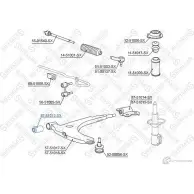 Сайлентблок STELLOX IO 5AX 3630906 87-51012-SX 4057276431034 - Изображение 2