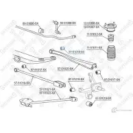 Сайлентблок STELLOX 4057276431102 554919034 SJLT V5 87-51019-SX - Изображение 2