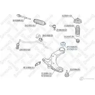 Сайлентблок STELLOX 4057276431164 3630913 27 HUP 87-51025-SX - Изображение 2