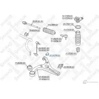Сайлентблок STELLOX 87-51036-SX V YBW4 4057276431270 3630921 - Изображение 2