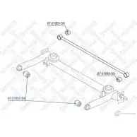 Сайлентблок STELLOX 4057276431478 87-51056-SX B5PNJ 0 Hyundai Atos (MX, FF) 1 1999 – 2014