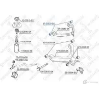 Сайлентблок STELLOX RN ES8HM 3630970 87-53029-SX 4057276432420 - Изображение 2