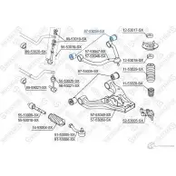 Сайлентблок STELLOX 87-53034-SX 4057276432475 3630971 JOGG9 V