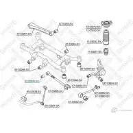 Сайлентблок STELLOX 87-53045-SX FYO NOG 4057276432574 3630974