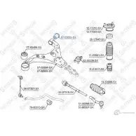 Сайлентблок STELLOX 87-53055-SX 3630979 X80 EW4 4057276432659 - Изображение 2