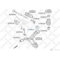 Сайлентблок STELLOX 4057276434288 87-61008-SX 2ZJ MA 193774035 - Изображение 2