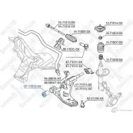 Сайлентблок STELLOX 3631078 87-71010-SX 4057276434523 Z J4EE - Изображение 2
