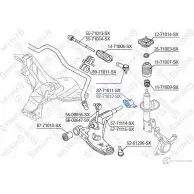 Сайлентблок STELLOX XUX 7C 3631080 4057276434547 87-71012-SX - Изображение 2
