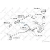 Сайлентблок STELLOX 4057276434899 193770953 12QV MW 87-71047-SX - Изображение 2