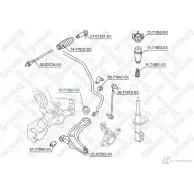 Сайлентблок STELLOX AI HP8ZT 87-71061-SX 3631099 4057276435025 - Изображение 2