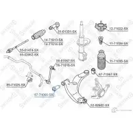 Сайлентблок STELLOX 3631101 7O 1M0 87-71066-SX 4057276435070 - Изображение 2