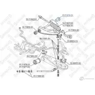 Сайлентблок STELLOX 87-71079-SX 4E1 V0 3631106 4057276435209 - Изображение 2