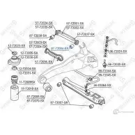 Сайлентблок STELLOX 4057276435285 F 6NSP 595531100 87-72004-SX - Изображение 2