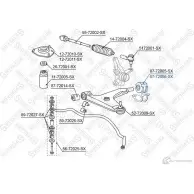 Сайлентблок STELLOX 87-72006-SX 4057276435308 3631109 C 8B13 - Изображение 2