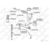 Сайлентблок STELLOX 4057276435384 3631112 RAA B4 87-72014-SX - Изображение 2
