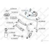 Сайлентблок STELLOX 87-72015-SX 4057276435391 7U GA2V 115795343 - Изображение 2