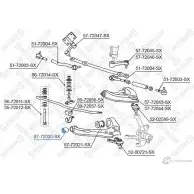 Сайлентблок STELLOX JAUQU SE 87-72020-SX 3631113 4057276435445 - Изображение 2