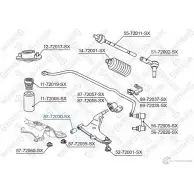 Сайлентблок STELLOX 198996827 87-72030-SX 4057276435537 LD MNV - Изображение 2
