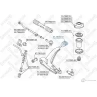 Сайлентблок STELLOX 87-73010-SX 3631134 4C D5UP 4057276436169
