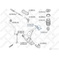 Сайлентблок STELLOX 4057276436237 87-73018-SX 3631140 5T BW20 - Изображение 2