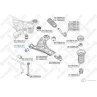 Сайлентблок STELLOX 3631142 87-73021-SX V ISGT 4057276436268 - Изображение 2
