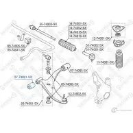 Сайлентблок STELLOX 4057276436374 L7P UDOT 3631147 87-74001-SX - Изображение 2