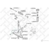 Сайлентблок STELLOX 4057276436541 3631154 87-74018-SX AQ LC8 - Изображение 2