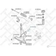 Сайлентблок STELLOX 8 VDWR 87-74019-SX 4057276436558 3631155 - Изображение 2