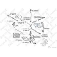 Сайлентблок STELLOX 3631158 TZ2G 4X8 4057276436589 87-74022-SX - Изображение 2
