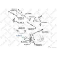 Сайлентблок STELLOX 4057276436596 193767199 V4Q 7FN 87-74023-SX - Изображение 2