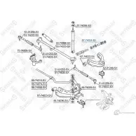 Сайлентблок STELLOX 87-74024-SX 4057276436602 DE 16G0C 3631159 - Изображение 2