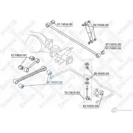 Сайлентблок STELLOX 756433076 4057276436619 87-74025-SX 5IFR4P V - Изображение 2
