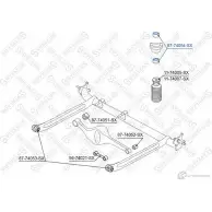 Опора стойки амортизатора STELLOX 3631163 87-74054-SX 4057276436893 DP0QX N - Изображение 2