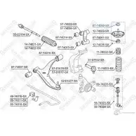 Опора стойки амортизатора STELLOX TH WVJC 3631165 4057276436954 87-74060-SX - Изображение 2