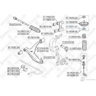 Опора стойки амортизатора STELLOX ZFI3I J 3631166 87-74061-SX 4057276436961 - Изображение 2