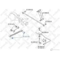 Сайлентблок STELLOX 4057276437463 87-74111-SX D42 88 756432828 - Изображение 2