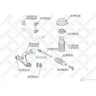 Сайлентблок STELLOX A1 SL98 176964941 4057276437494 87-74114-SX - Изображение 2