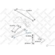 Сайлентблок STELLOX 5S3D ZY 4057276437500 561956778 87-74115-SX - Изображение 2